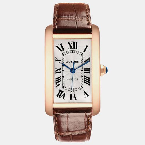 Tank Americaine XL Rose Gold Automatic Mens Watch W2609856 52 mm x 31 mm - Cartier - Modalova