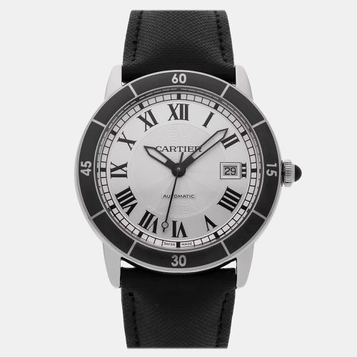 Stainless Steel Ronde Croisiere WSRN0002 Automatic Men's Wristwatch 42 mm - Cartier - Modalova