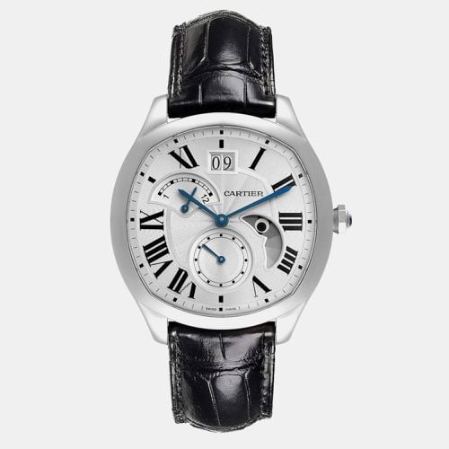 Drive Retrograde Large Day Night Steel Men's Watch WSNM0005 40 mm - Cartier - Modalova