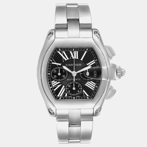 Roadster XL Chronograph Steel Men's Watch 43 mm - Cartier - Modalova