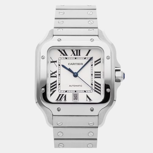 Pre-Owned Santos Large Model WSSA0018 - Cartier - Modalova