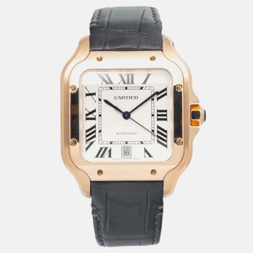 Santos WGSA0019 Automatic 18k Rose Gold Men's Wristwatch 40 mm - Cartier - Modalova