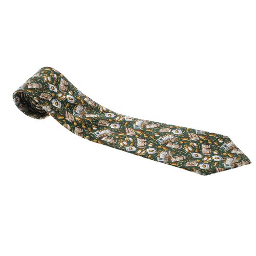 Céline Printed Traditional Silk Tie - Celine - Modalova