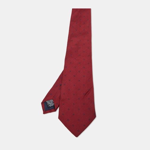 Chanel Red CC Logo Silk Tie - Chanel - Modalova