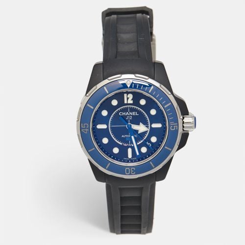 Ceramic Stainless Steel Rubber J12 Marine Men's Wristwatch 39 mm - Chanel - Modalova