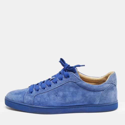 Suede Louis Junior Lace Up Sneakers Size 42 - Christian Louboutin - Modalova