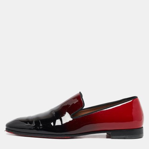 Ombre Patent Leather Dandy Me Smoking Slippers Size 43 - Christian Louboutin - Modalova