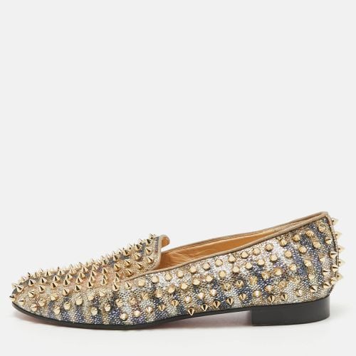 Glitter Dandelion Spikes Loafers Size 40 - Christian Louboutin - Modalova