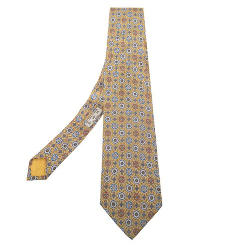 Floral Motif Silk Tie - Dunhill - Modalova