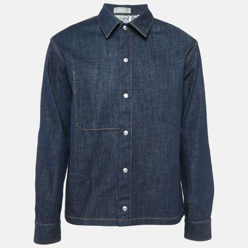 Denim Button Front Jacket S - Dior Homme - Modalova