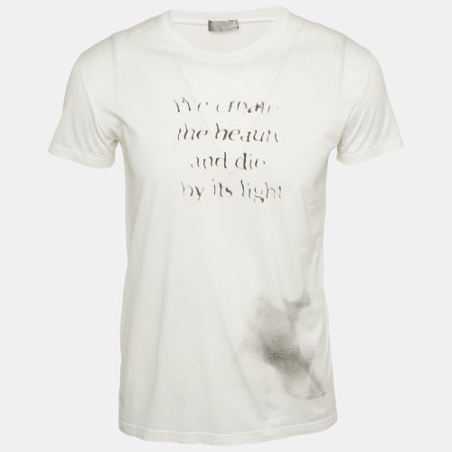Printed Jersey Crewneck T-Shirt S - Dior Homme - Modalova