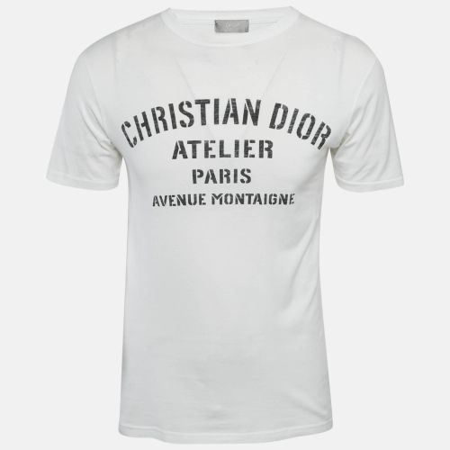 Printed Jersey Crewneck T-Shirt XS - Dior Homme - Modalova