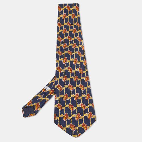 Christian Printed Silk Tie - Dior - Modalova