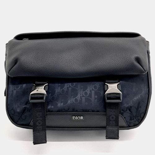 Navy/Blue and Canvas Explorer Messenger Bag - Dior - Modalova