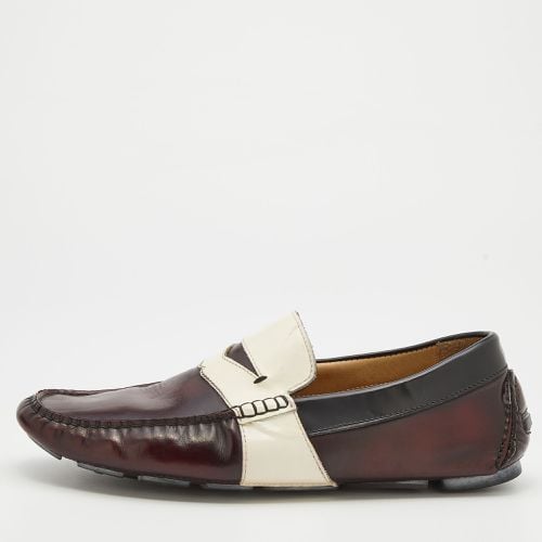 Leather Penny Slip On Loafers Size 42 - D&G - Modalova