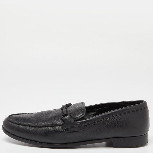 Leather Slip On Loafers Size 41.5 - Giorgio Armani - Modalova