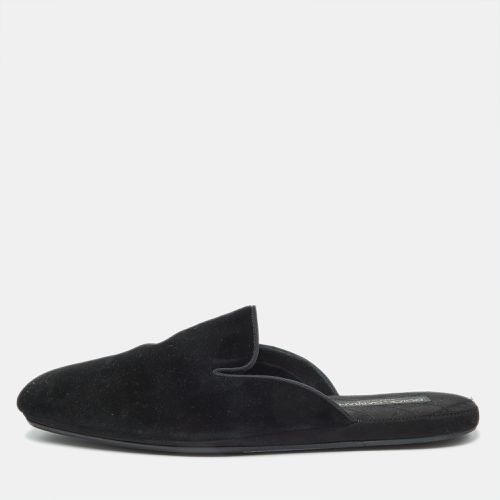 Velvet Slip On Mules Size 42 - Dolce & Gabbana - Modalova