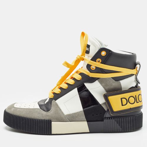 Leather High Top Sneakers Size 43.5 - Dolce & Gabbana - Modalova