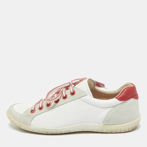 Leather Lace Up Sneakers Size 42 - Carolina Herrera - Modalova