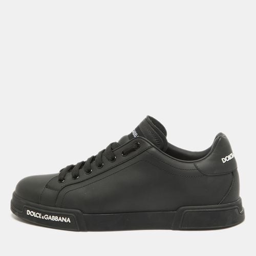 Leather Portofino Low Top Sneakers Size 43 - Dolce & Gabbana - Modalova