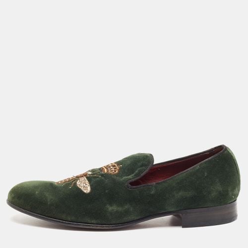 Velvet Bee Embraided Slip On Loafers Size 42 - Dolce & Gabbana - Modalova