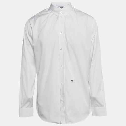 Cotton Button Front Shirt XL - Dsquared2 - Modalova