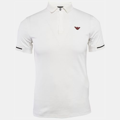 Cotton Polo T-Shirt S - Emporio Armani - Modalova