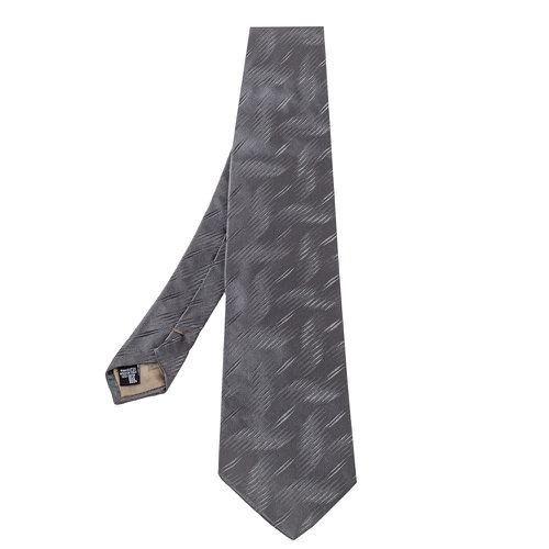 Textured Silk Traditional Tie - Emporio Armani - Modalova