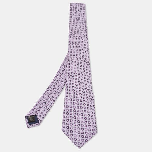 Jacquard Silk Tie - Ermenegildo Zegna - Modalova