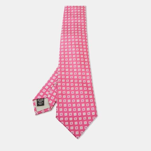 Silk Jacquard Tie - Ermenegildo Zegna - Modalova