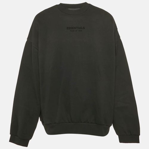 Essentials Logo Print Crew Neck Sweatshirt L - Fear of God - Modalova
