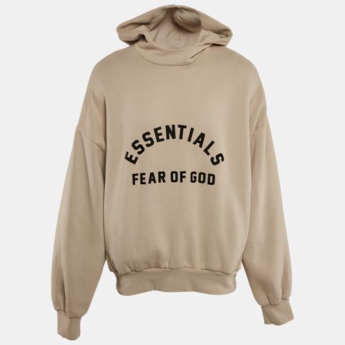 Essentials Cotton Hood Detail Oversized Sweatshirt L - Fear of God - Modalova