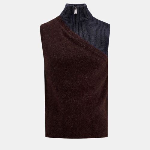 Alpaca And Wool Vest M - Fendi - Modalova