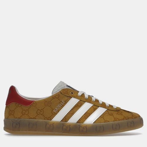 X Adidas GG Canvas Gazelle Sneaker EU 42 - Gucci - Modalova