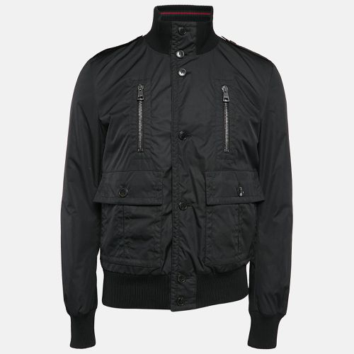 Synthetic Padded Bomber Jacket M - Gucci - Modalova