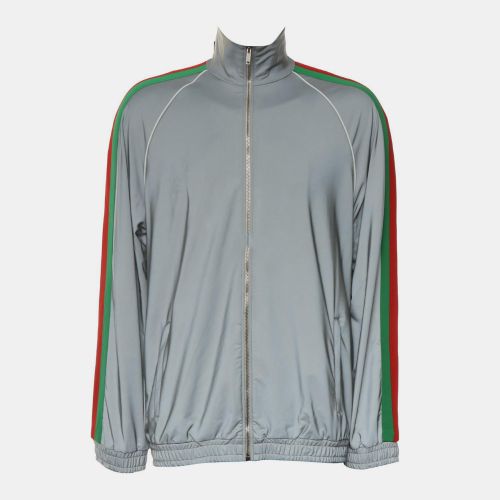 Gucci Grey Zip-Up Jacket L - Gucci - Modalova