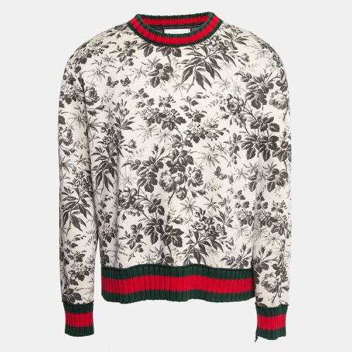 Floral Print Neoprene Sweatshirt XXXL - Gucci - Modalova