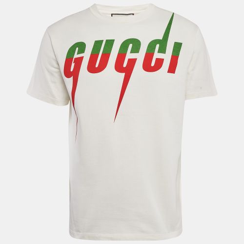 Off- Blade Print Cotton Jersey T-Shirt XS - Gucci - Modalova