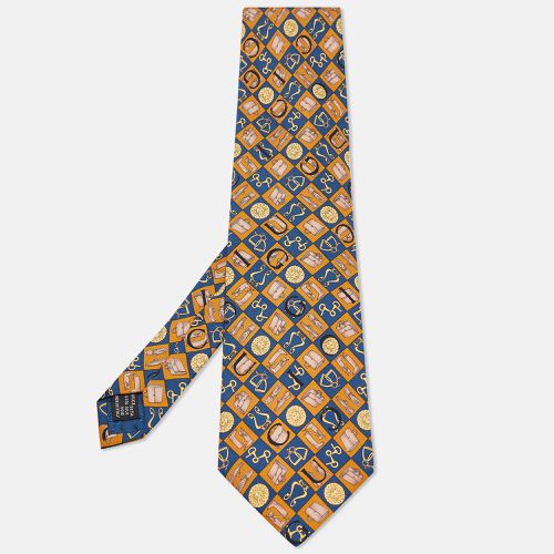 Printed Silk Traditional Tie - Gucci - Modalova