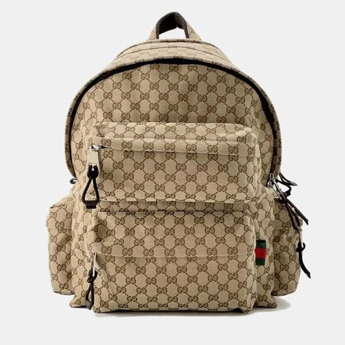 GG Canvas Large Backpack - Gucci - Modalova