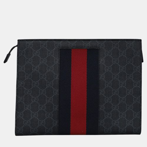 GG Supreme Monogram Seller Clutch - Gucci - Modalova