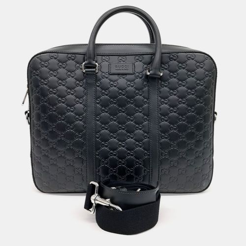 Leather Cimaline Briefcase bag - Gucci - Modalova