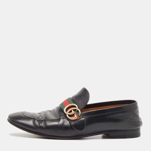 Leather GG Marmont Loafers Size 44 - Gucci - Modalova