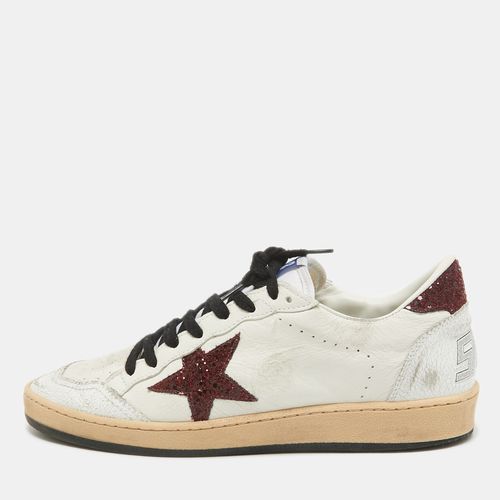 Leather Ballstar Lace Up Sneakers Size 40 - Golden Goose - Modalova