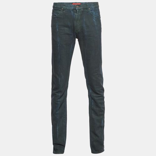 Navy Washed Denim Jeans L Waist 36" - Hugo Boss - Modalova