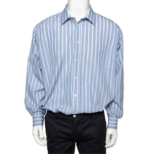 Striped Cotton Long Sleeve Shirt 3XL - Hermes - Modalova