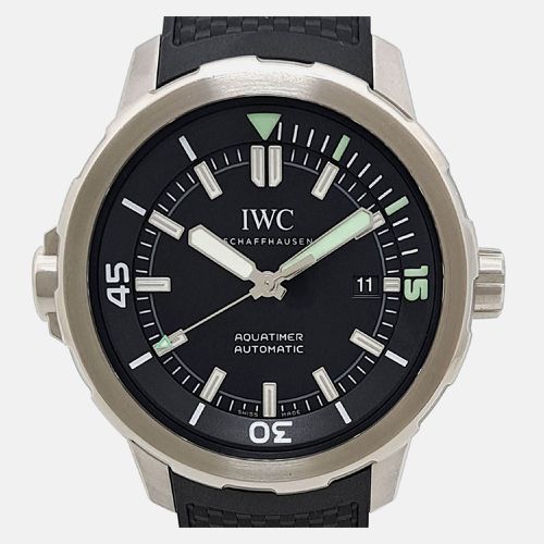 Stainless Steel Aquatimer IW329001 Automatic Men's Wristwatch 44 mm - IWC - Modalova