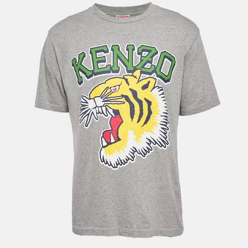 Logo Print Cotton Oversize T-Shirt M - Kenzo - Modalova