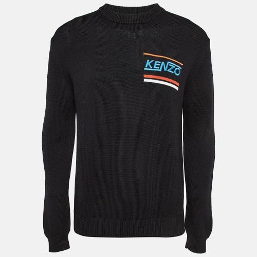 Embroidered Rib Knit Jumper M - Kenzo - Modalova