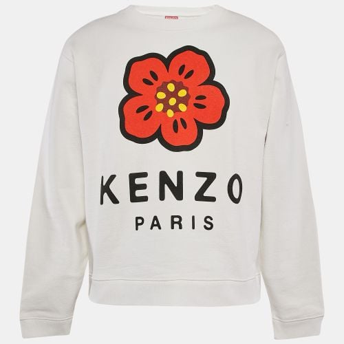 Boke Flower Print Cotton Knit Sweatshirt L - Kenzo - Modalova